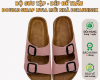 DÉP ĐẾ TRẤU DOUBLE STRAP LIVIA MỚI NHÀ DETA - DETA28H