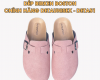 Dép sục Birken Boston thời trang nam nữ 2025 - Detaunisex - DETA51H HỒNG