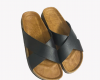 Dép đế trấu 2 quai chéo Birken thời trang công sở Detaunisex thấm hút mồ hôi chân - DETA23D-TPR