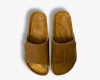 Dép đế trấu bảng ngang xé dán da sáp tái chế nam nữ Birken Lót Si DETAUNISEX - DEBO17
