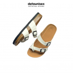 Dép đế trấu xỏ ngón màu Trắng Deta22T