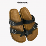 Dép đế trấu xỏ ngón nam nữ Birken thời trang văn phòng DETAUNISEX - DETA22D-TPR