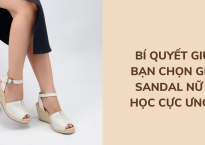 Hướng dẫn chị em cách chọn dép sandal nữ quai ngang đẹp và dễ thương