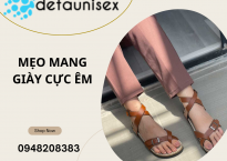 Mẹo hay giúp mang giày cực êm, thoải mái, không đau chân