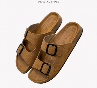 DÉP ĐẾ TRẤU DOUBLE STRAP LIVIA MỚI NHÀ DETA - DETA28N