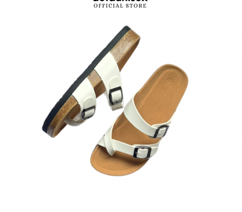 Dép đế trấu xỏ ngón màu Đen Deta22D