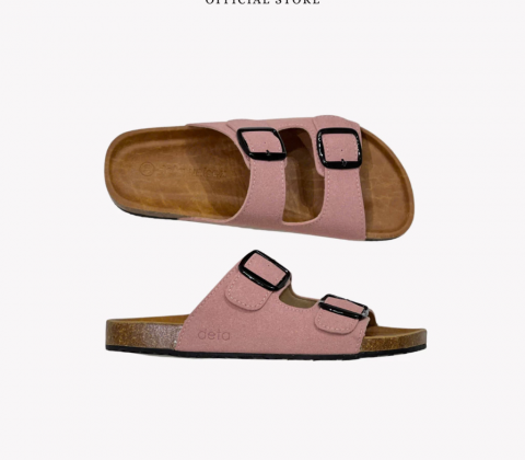 DÉP ĐẾ TRẤU DOUBLE STRAP LIVIA MỚI NHÀ DETA - DETA28H