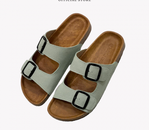 DÉP ĐẾ TRẤU DOUBLE STRAP LIVIA MỚI NHÀ DETA - DETA28XM