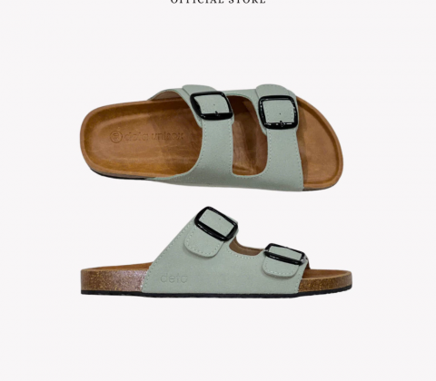 DÉP ĐẾ TRẤU DOUBLE STRAP LIVIA MỚI NHÀ DETA - DETA28XM