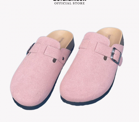Dép sục Birken Boston thời trang nam nữ 2025 - Detaunisex - DETA51H HỒNG