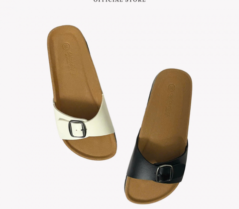 Dép đế trấu quai ngang 1 khoá Birken - DETA13